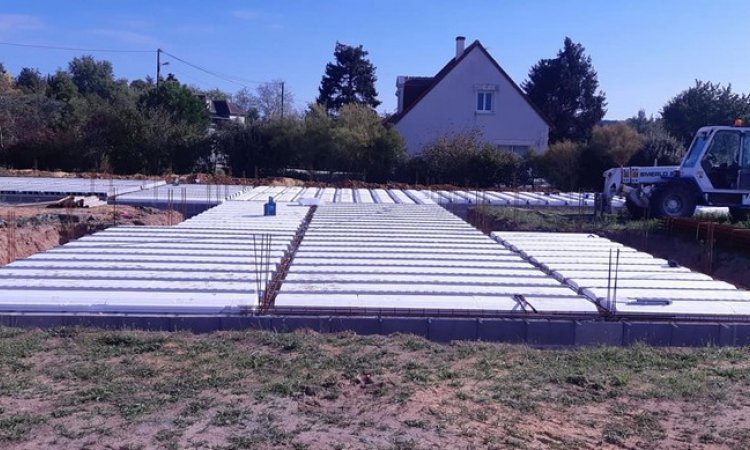 S.A.R.L. PETIT Pose d'un plancher hourdis polystyrène Châtellerault 